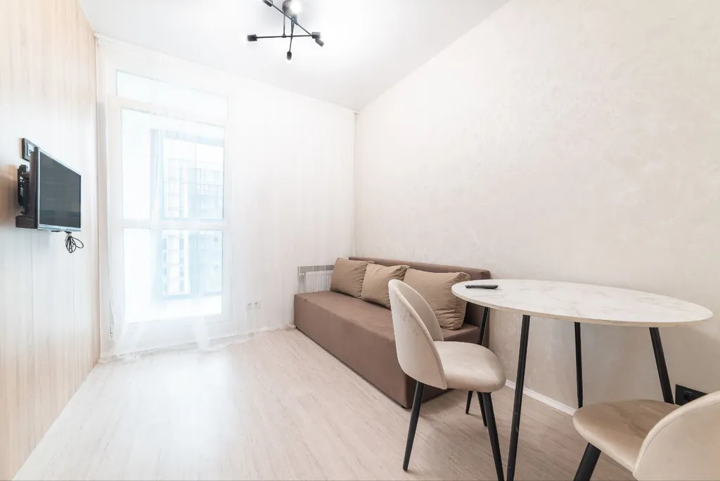 Квартира студия Минск Мир на высоком этаже