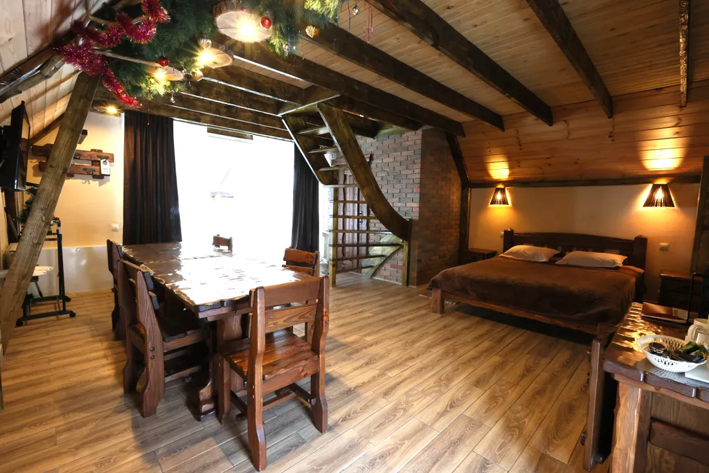 Коттедж Шале с чаном