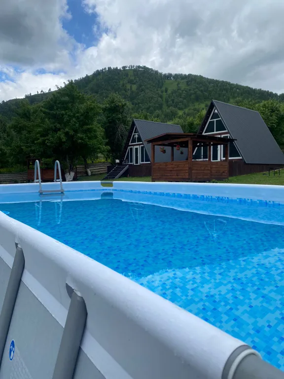 Стильный новый a-frame домик