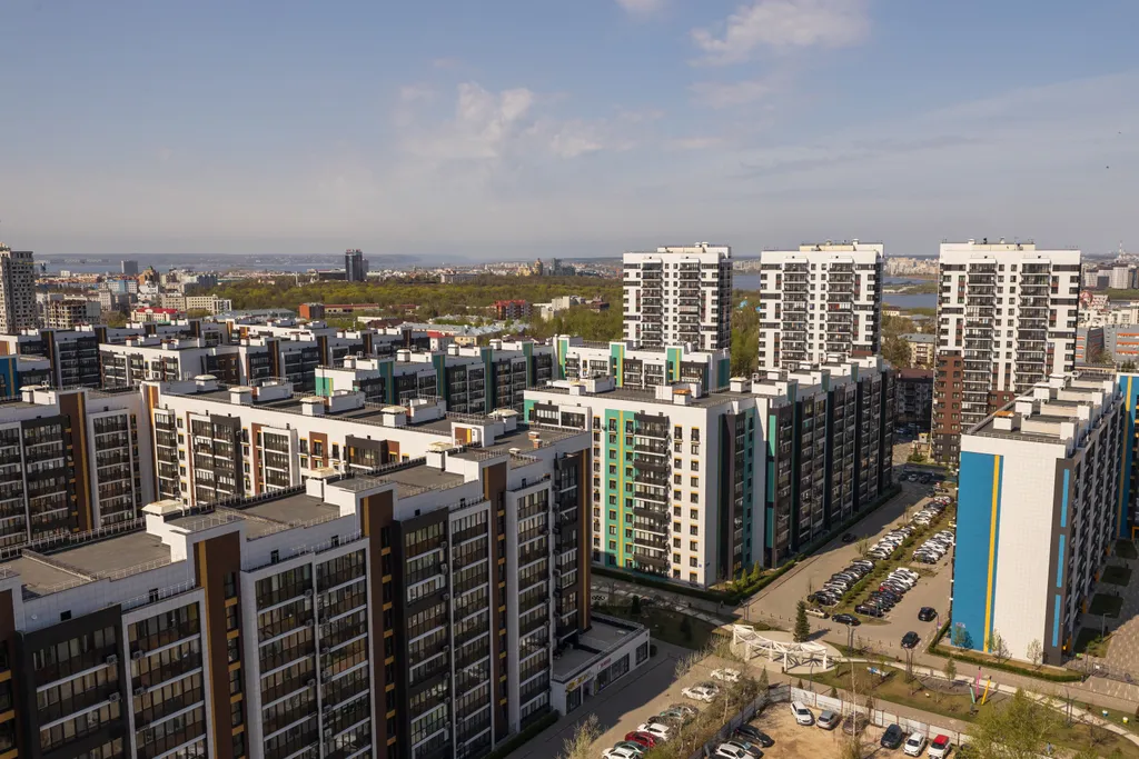 Казань с птичьего полёта