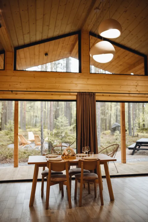 Гостевой дом с видом на лес