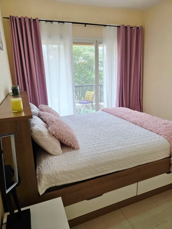 Апартаменты с частным пляжем и видом на сад на острове Марджан