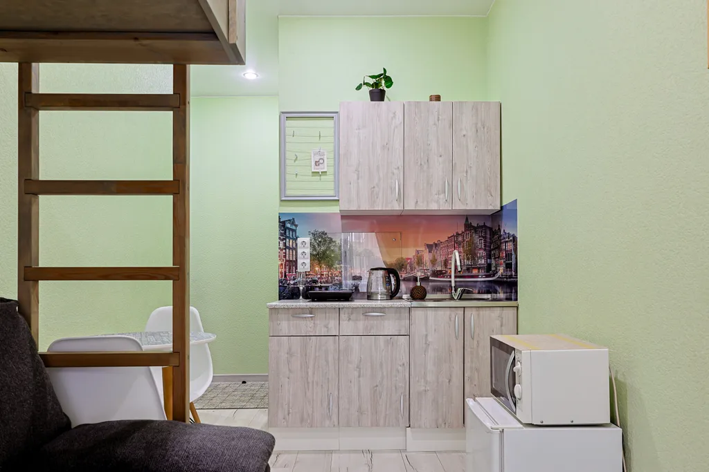 Уютная студия с парковкой в центре