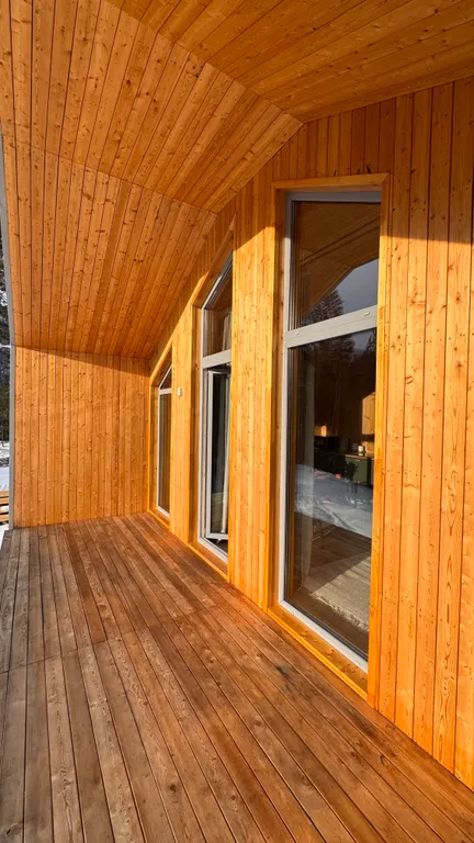 Дом с панорамным видом над сосновым бором