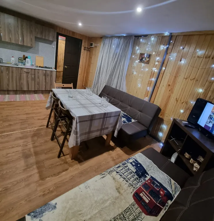 Дом с баней на дровах