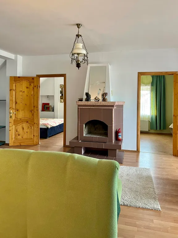 Апартаменты Рубиновый шпиль с шикарным видом на море и камином