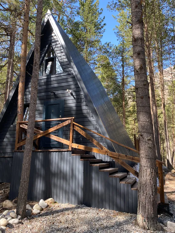 домик с джакузи