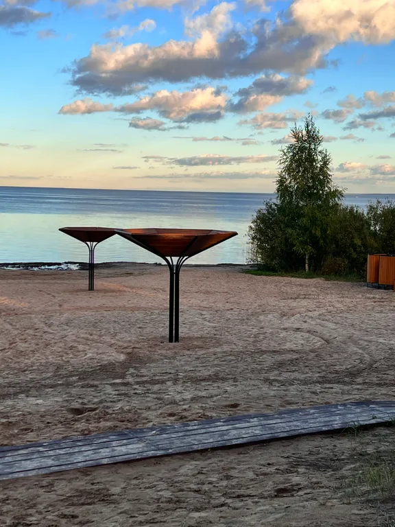 Коттедж Дом на пляже Ладожского озера — им. Морозова