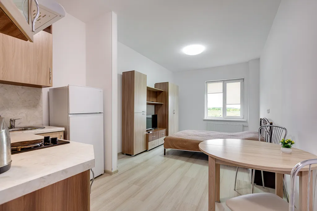 Студия с видом на реку