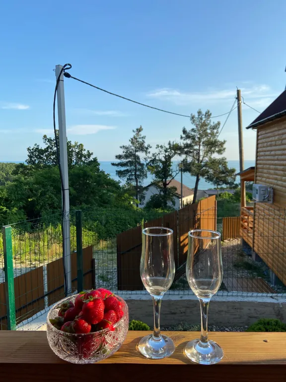 Номер в эко-домике улучшенный