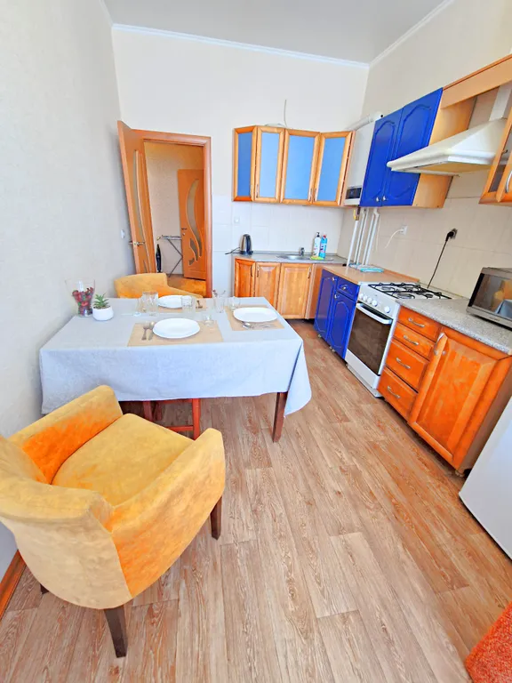 Евродвушка в элитном доме с видом на Волгу