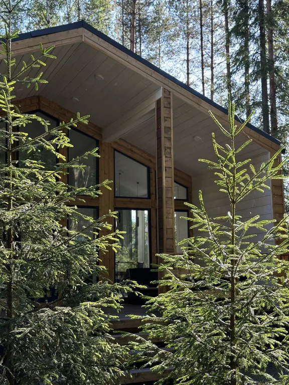 Дом с баней и банным чаном