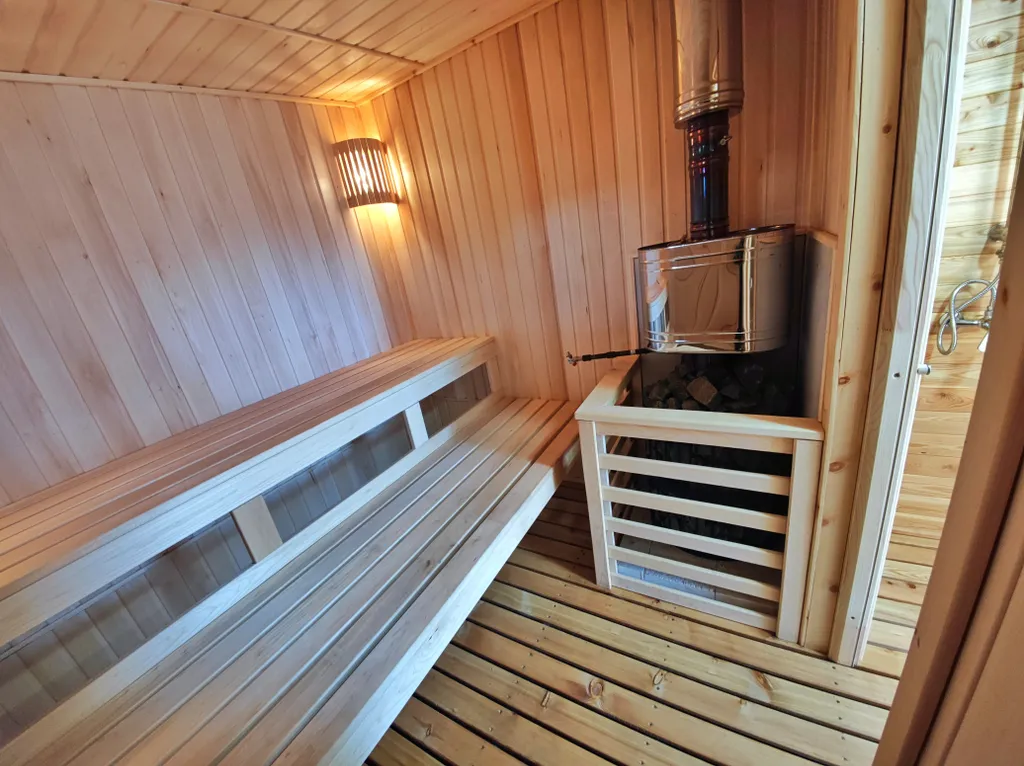 Коттедж Вилла Кокос - частный дом, бассейн с подогревом, баня — Елизаветинская