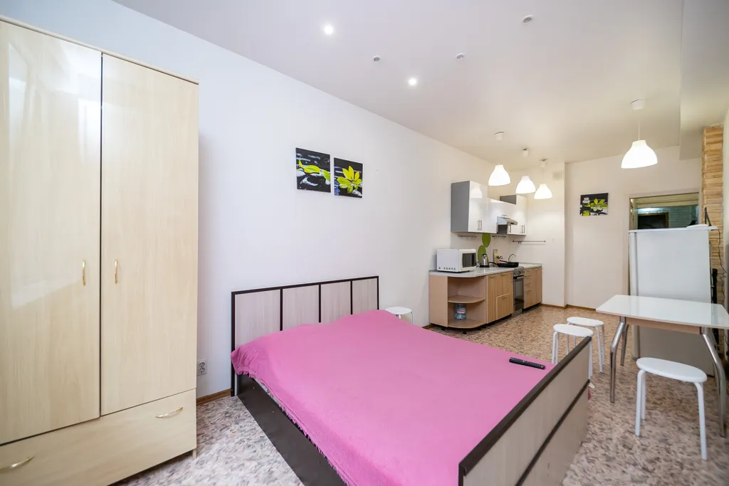 Квартира Большая студия с потолками 3 метра и Smart TV — аренда посуточно в Красноярск