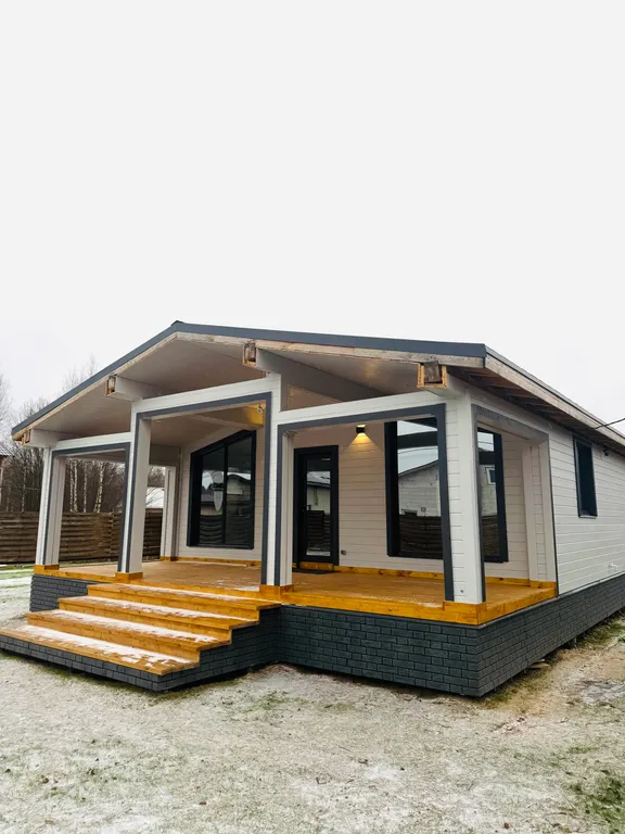 Новый уютный дом с банным чаном