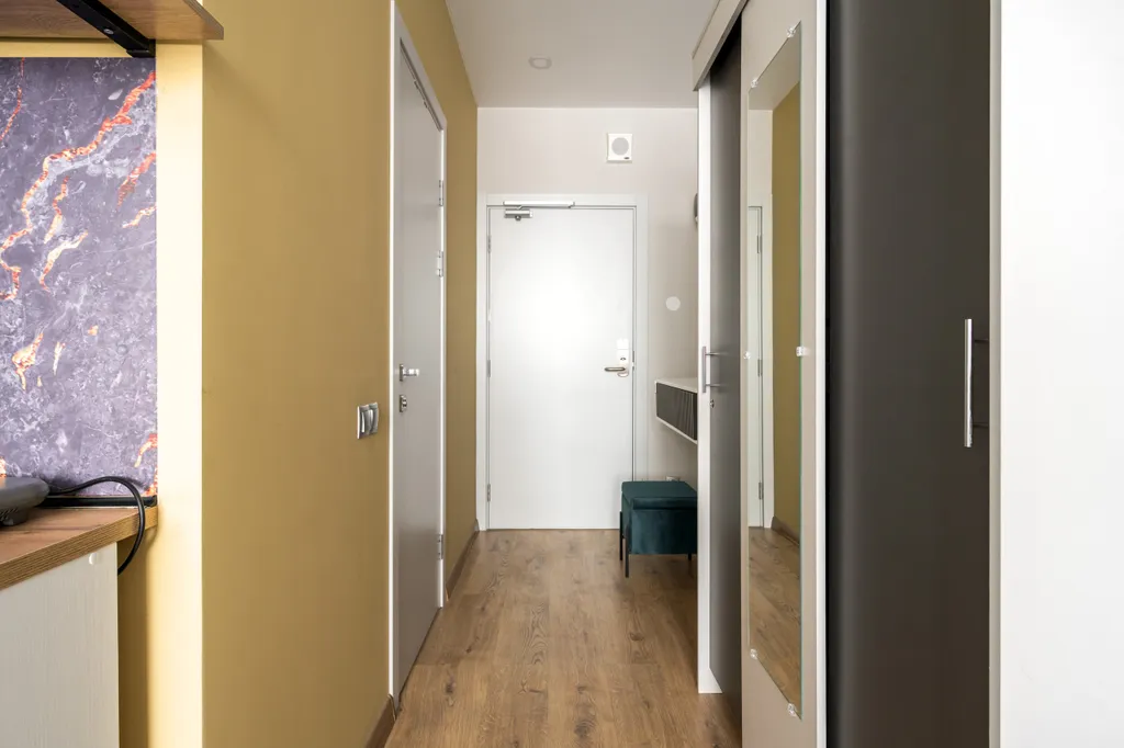 Квартира Квартира Студия в ЖК Кировский Авенир у метро Автово — Санкт-Петербург