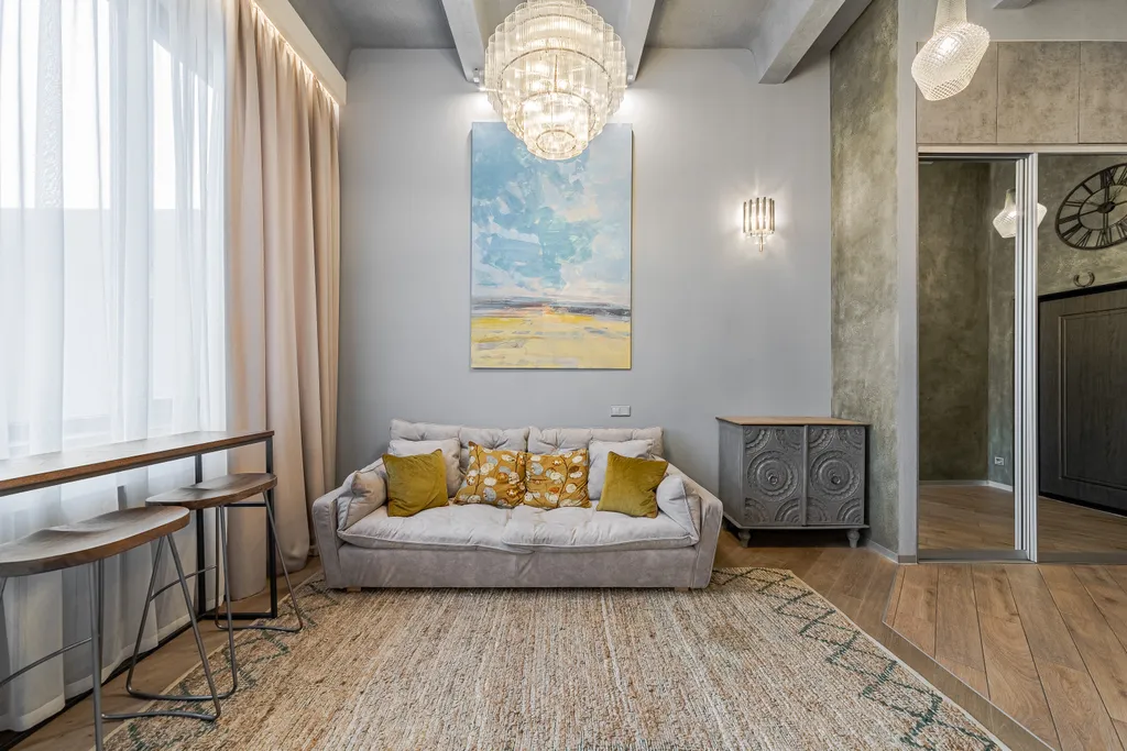 Квартира Квартира Дизайнерский лофт на Бауманской — Москва