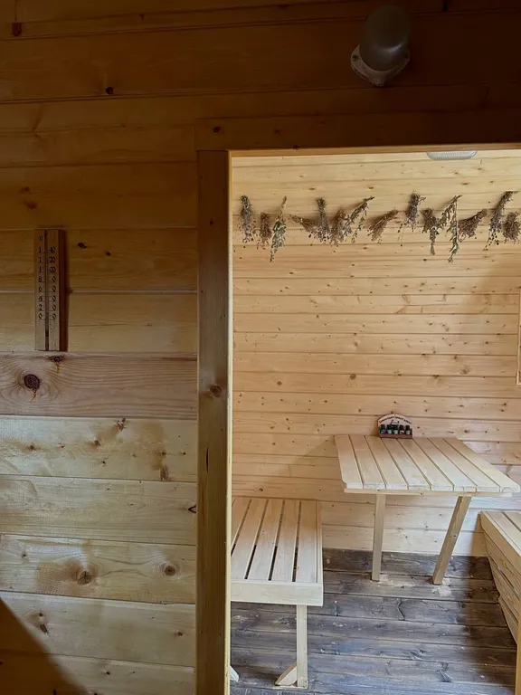 Дом с баней и чаном