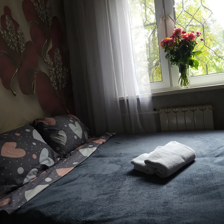 Квартира Квартира Уютная студия с ванной, 5 мин от метро Люблино, парковка бесплатно — Москва