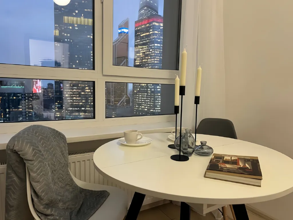 Квартира Двухкомнатная квартира с видом на Москву-Сити — Москва