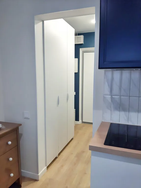 Стильная и теплая студия в ЖК Новая Рига