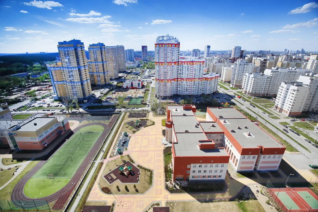 Квартира Квартира-студия в ЖК «Солнечный остров» на 25 этаже ! — Екатеринбург