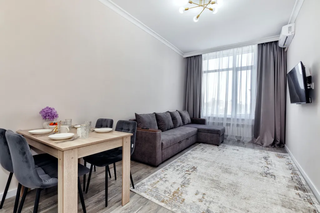 Новая евродвухкомнатная квартира в новом ЖК Атамари