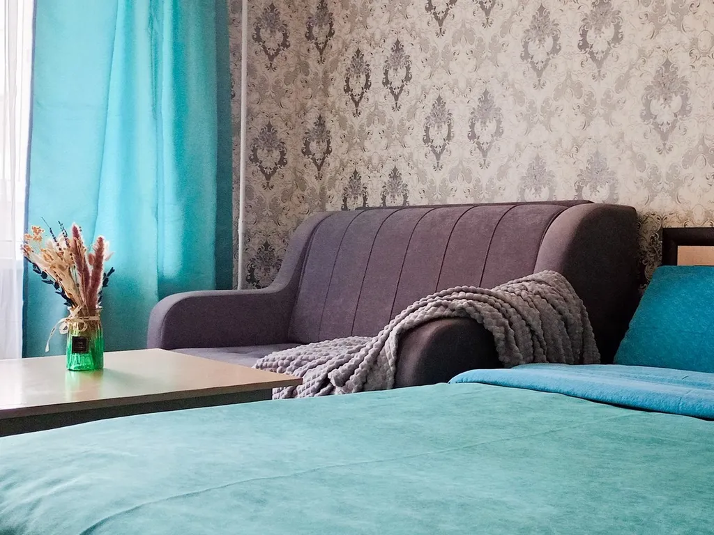 Однокомнатная квартира для 2 гостей рядом с ЖД больницей