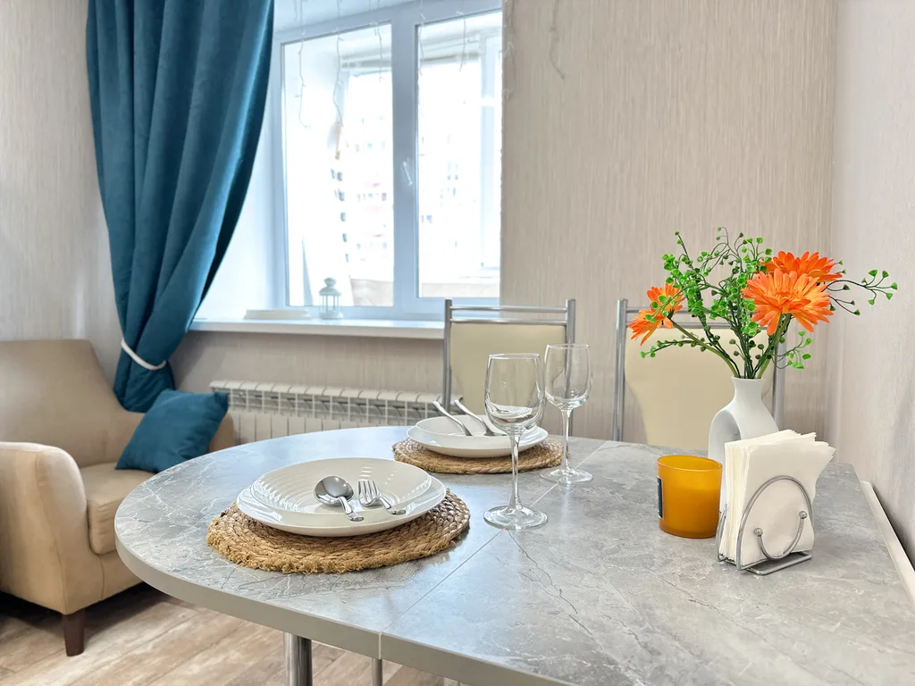 Квартира Светлая и уютная однокомнатная квартира — Самара