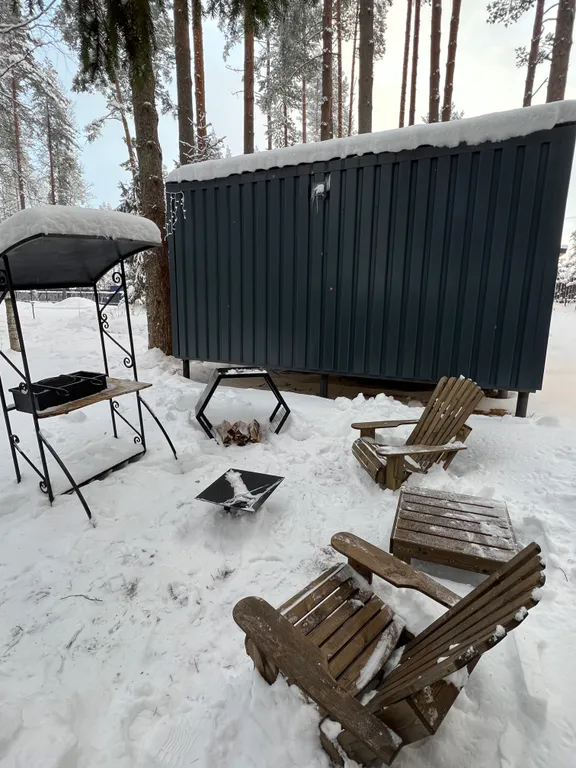 Коттедж Коттедж Хижина слона — Стеклянный