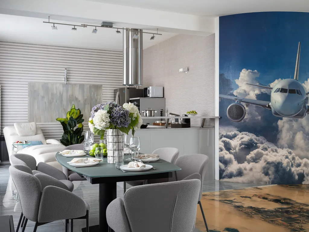 Квартира Квартира Новая Трешка у набережной — Москва