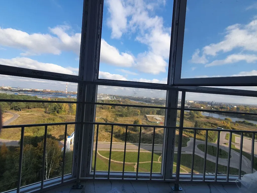 Квартира-студия с потрясающим видом на Волгу и лес