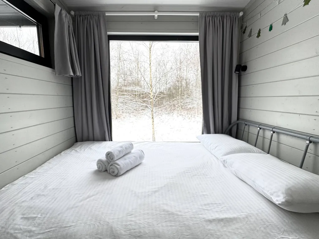 Коттедж Moroshka Scandi - домик для двоих с видом на лес — Можайск