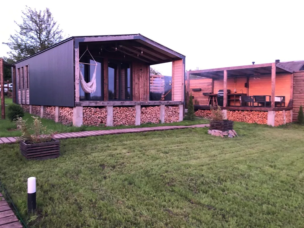 Дом с сибирским банным чаном