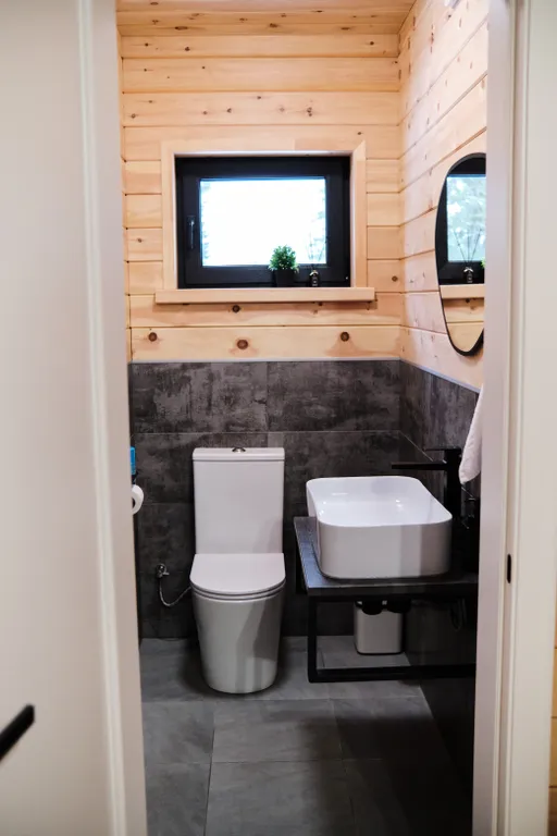 Двухкомнатный дом с сауной