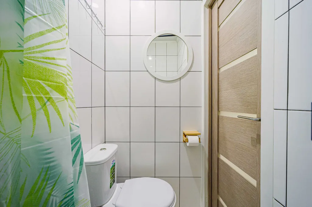 Уютная студия с панорамным окном