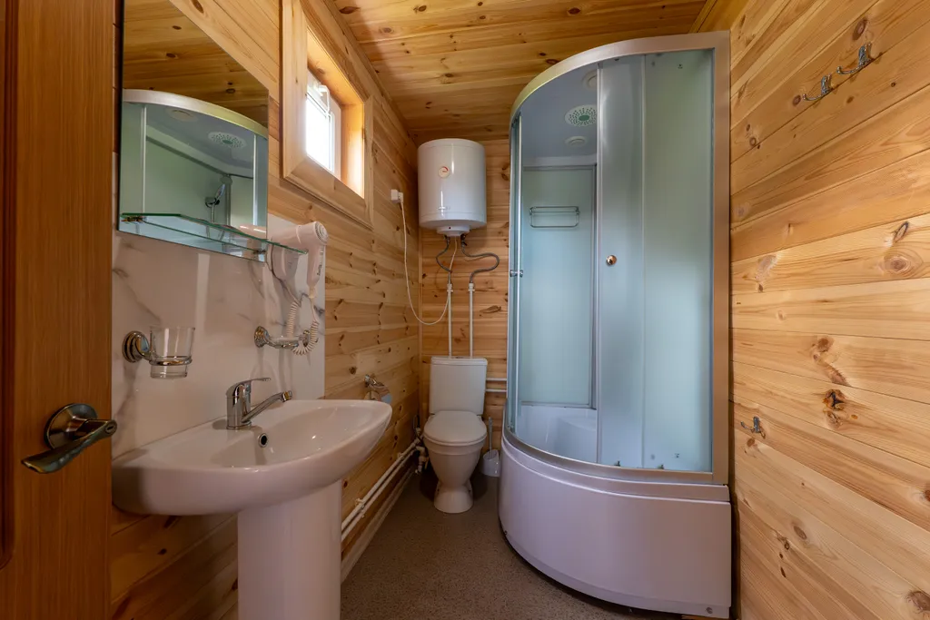 Двухкомнатный коттедж с видом на горы