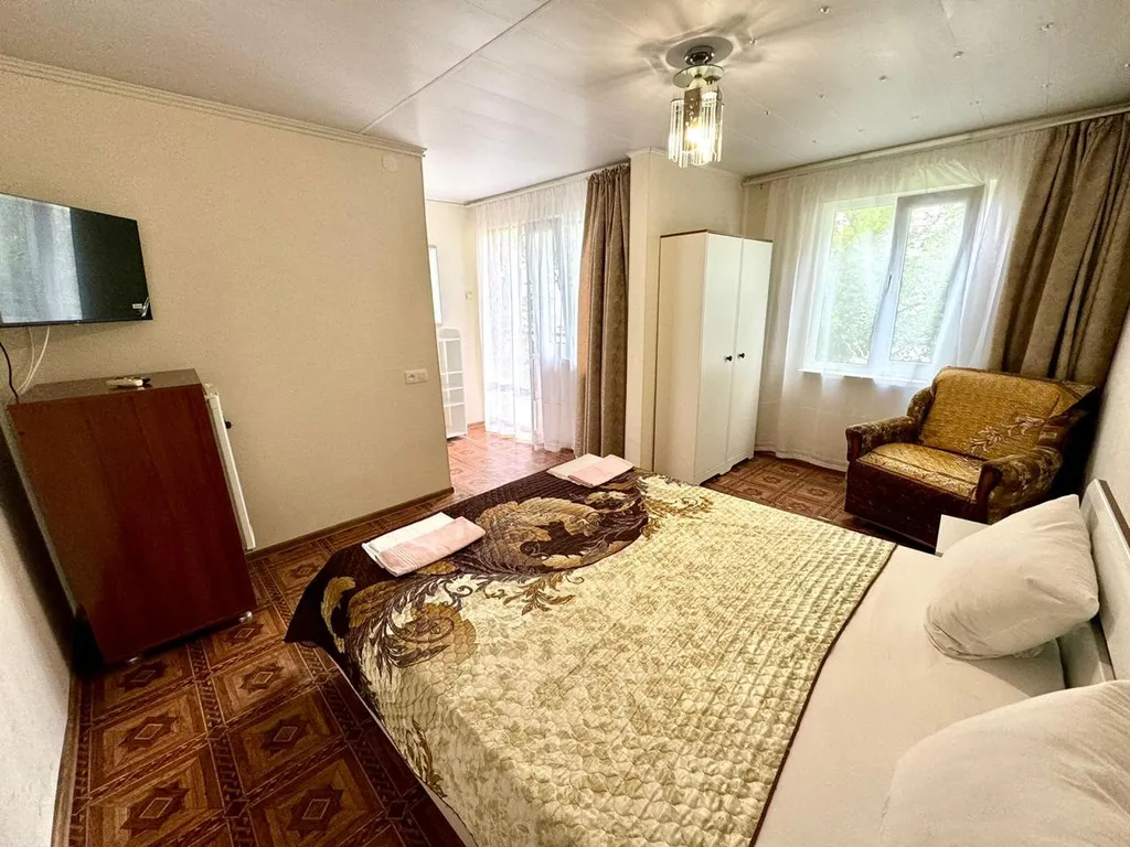 Квартира Квартира Стандартный двухместный с двуспальной кроватью — Геленджик