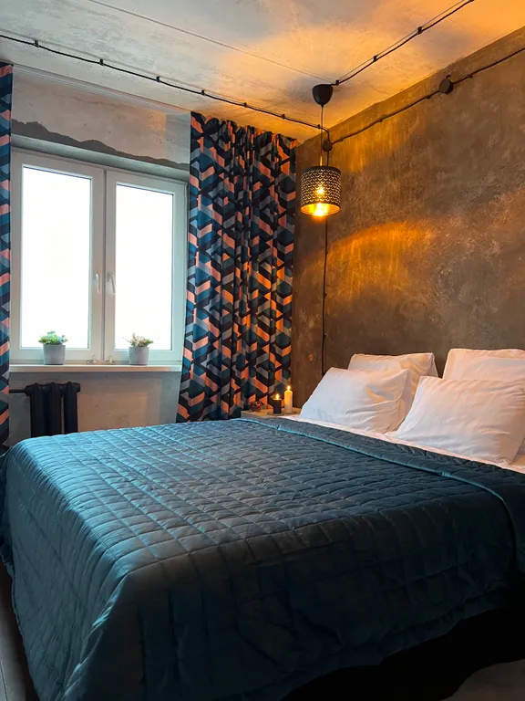 Квартира с интересным дизайном, в шаговой доступности до острова Канта