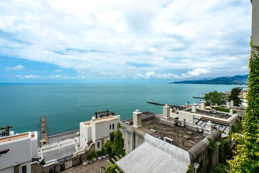 Апартаменты с собственным пляжем