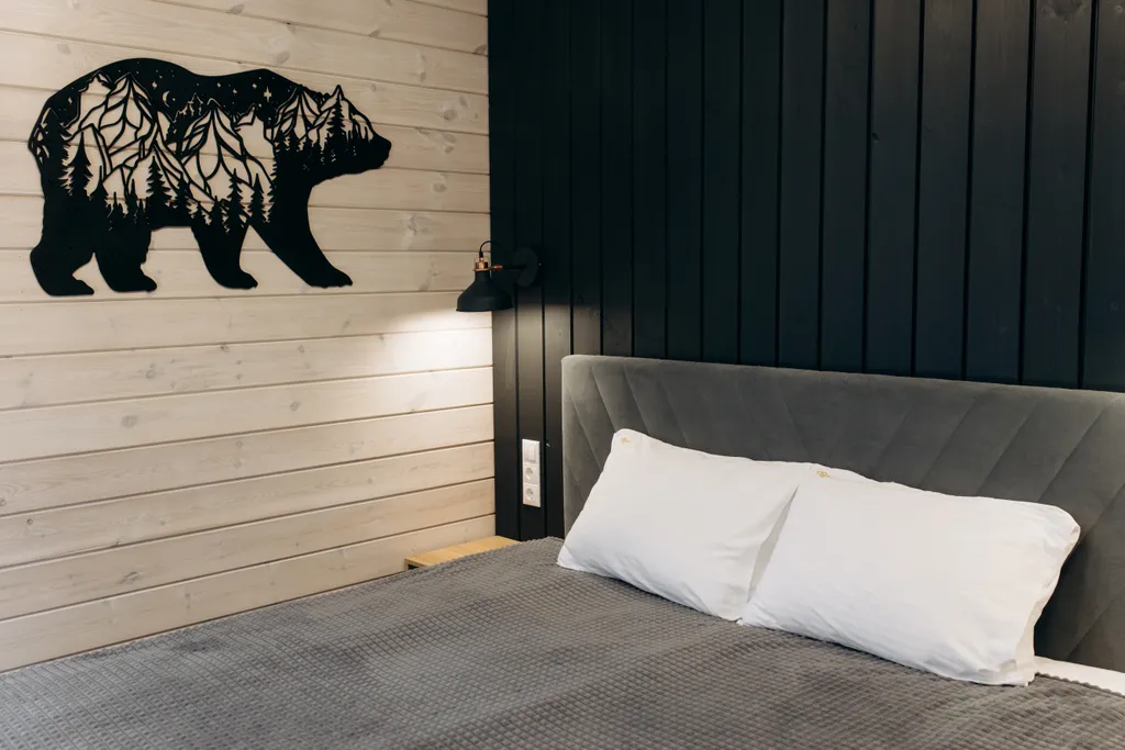 Коттедж Уютный дом с панорамными окнами для лучшего отдыха — Глазово