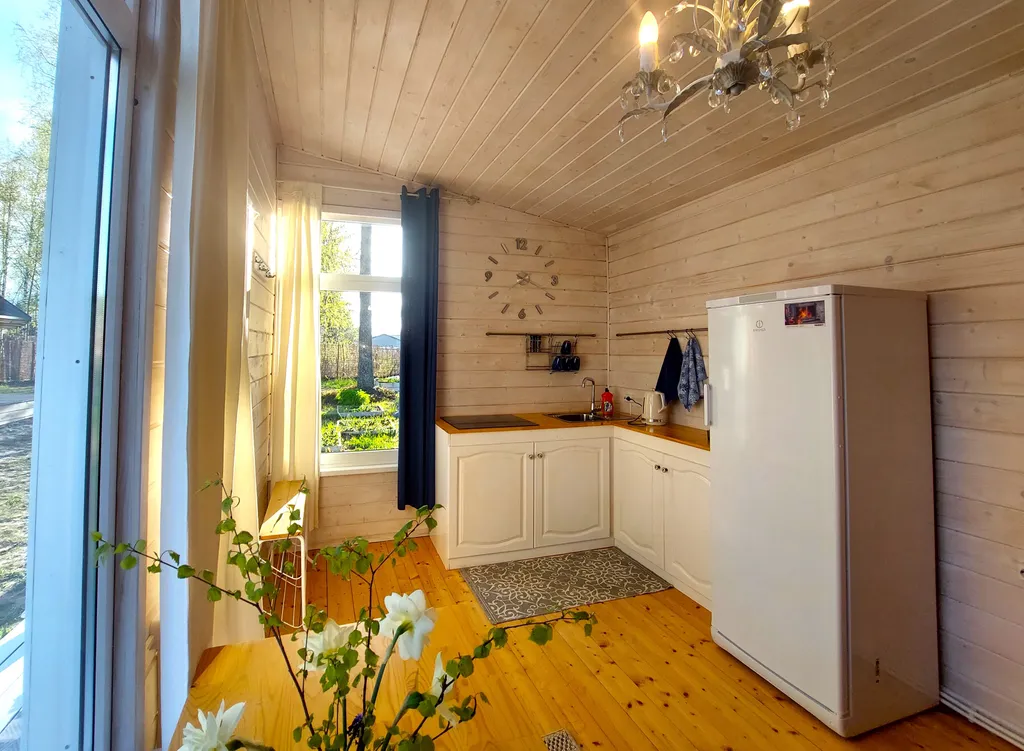 Коттедж Гостевой дом Karhu Casa рядом с Онежским озером — Деревянное