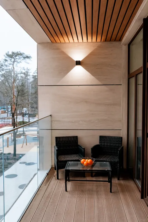 Апартаменты с видом на бассейн