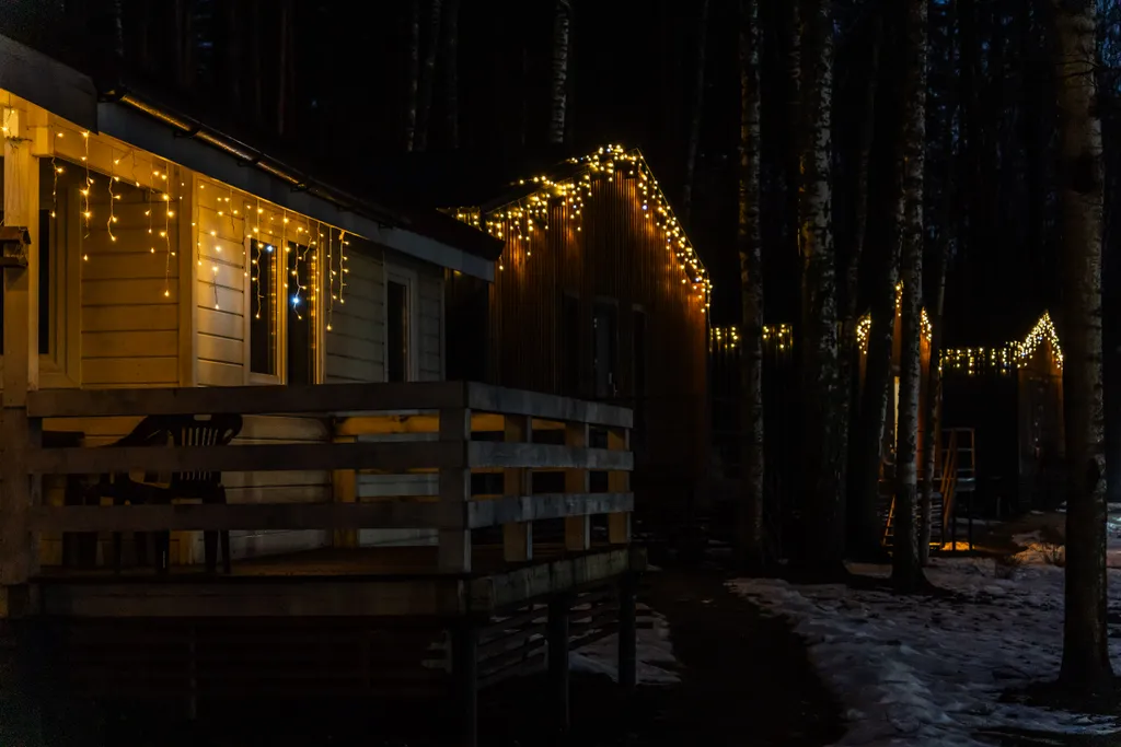 Малый коттедж у леса