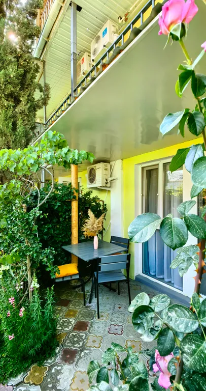 Уютная студия с терассой, отоплением, парковкой