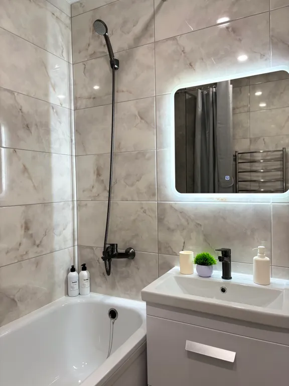 Новая просторная квартира до 4 гостей