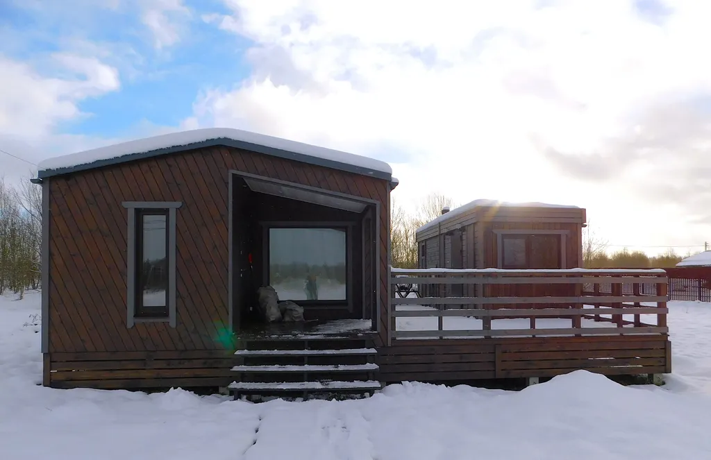 Коттедж Уютный дом с баней на дровах — Ломоносов