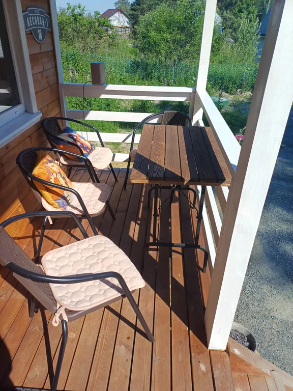 Уютный домик-баня с купелью в тихом местечке