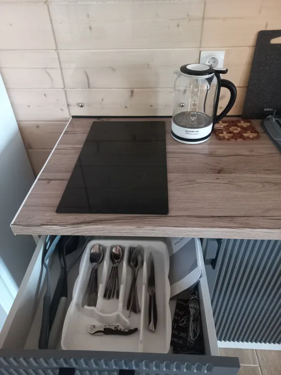 Домик с кухней для семейного отдыха