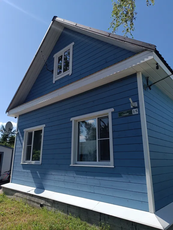 Коттедж Дом с батутом для детей — Новая Ладога